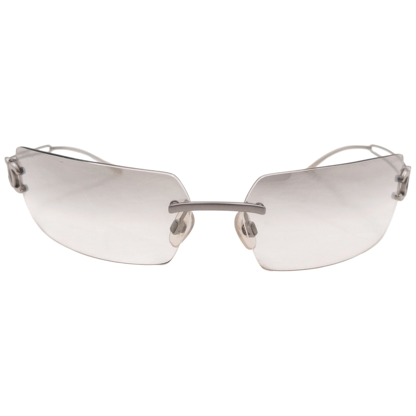 Vintage 2000s Chanel Rimless Sunglasses