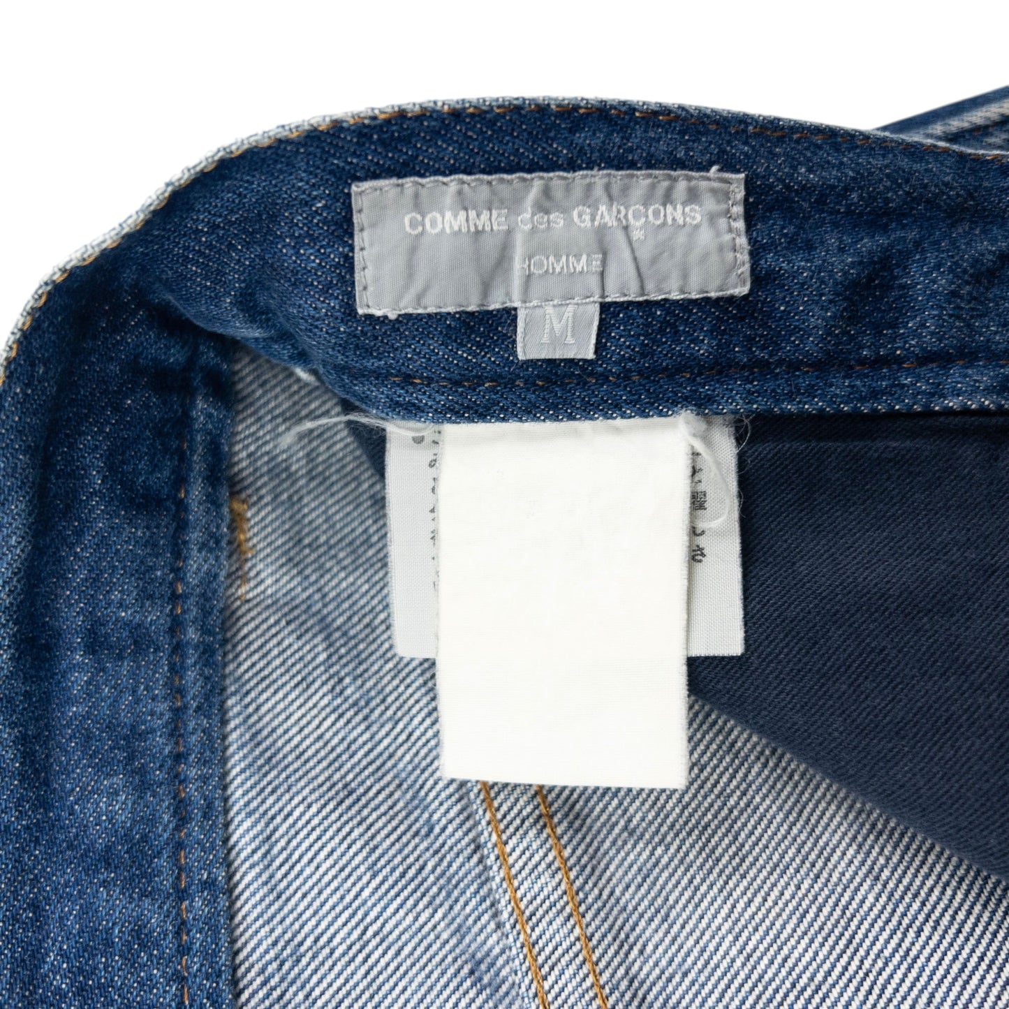 Vintage 90s Comme Des Garçons HOMME Distressed Denim Jeans Size W29