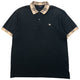 Vintage 2000s Burberry Nova Check Collar Polo Shirt Size M