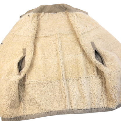 Vintage 2009 Miu Miu Fleece Lined Shearling Jacket Size L