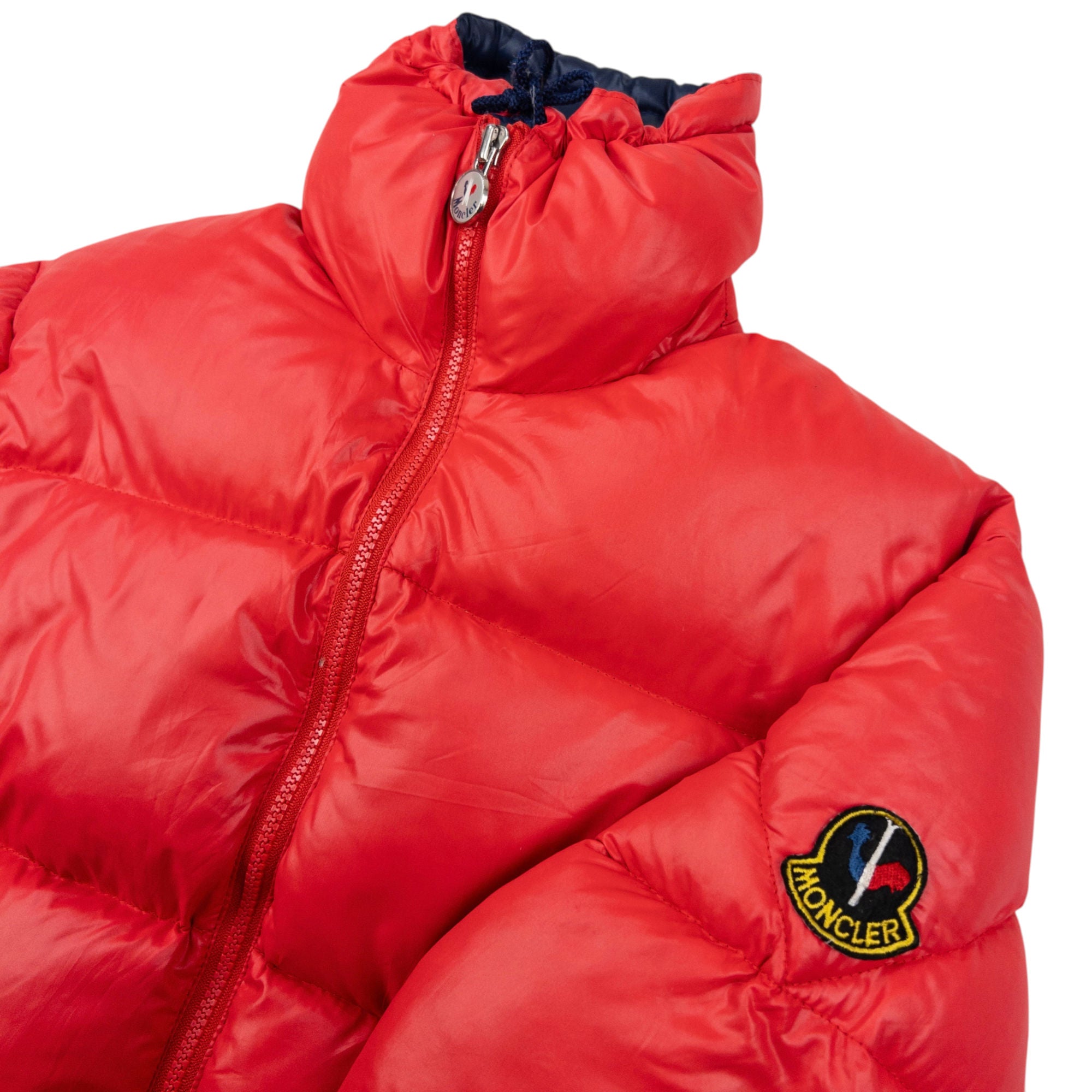 Vintage 90s Moncler Zip Up Puffer Jacket Size XS