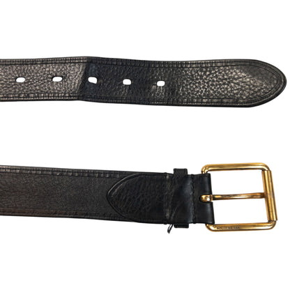 Vintage 2000s Burberry Nova Check Leather Belt Size XL
