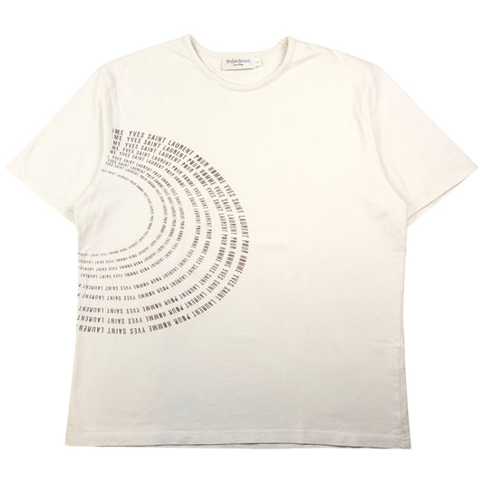 Vintage YSL Yves Saint Laurent Graphic T Shirt Size M
