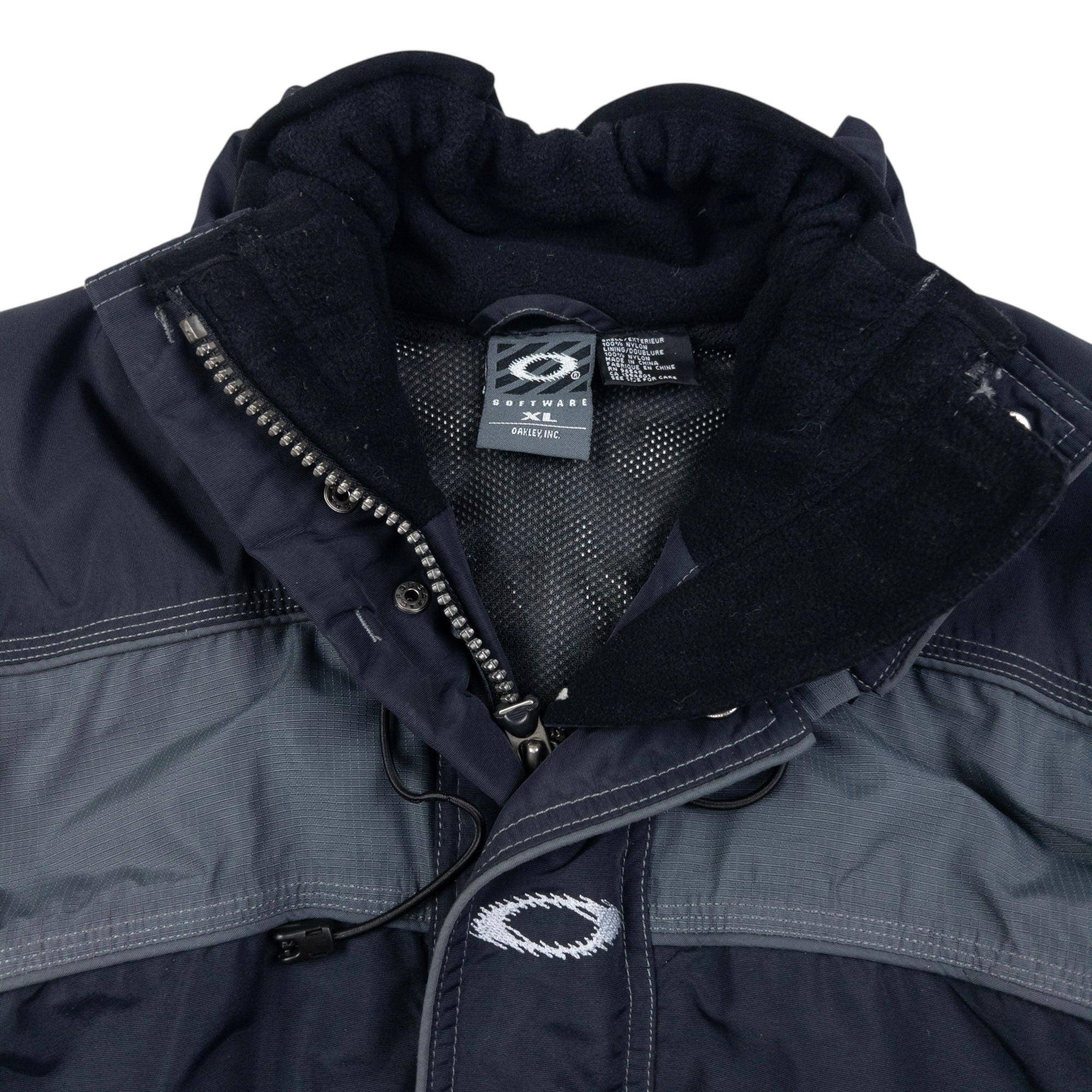 Vintage Oakley Zip Up Snowboarding Jacket Size XL