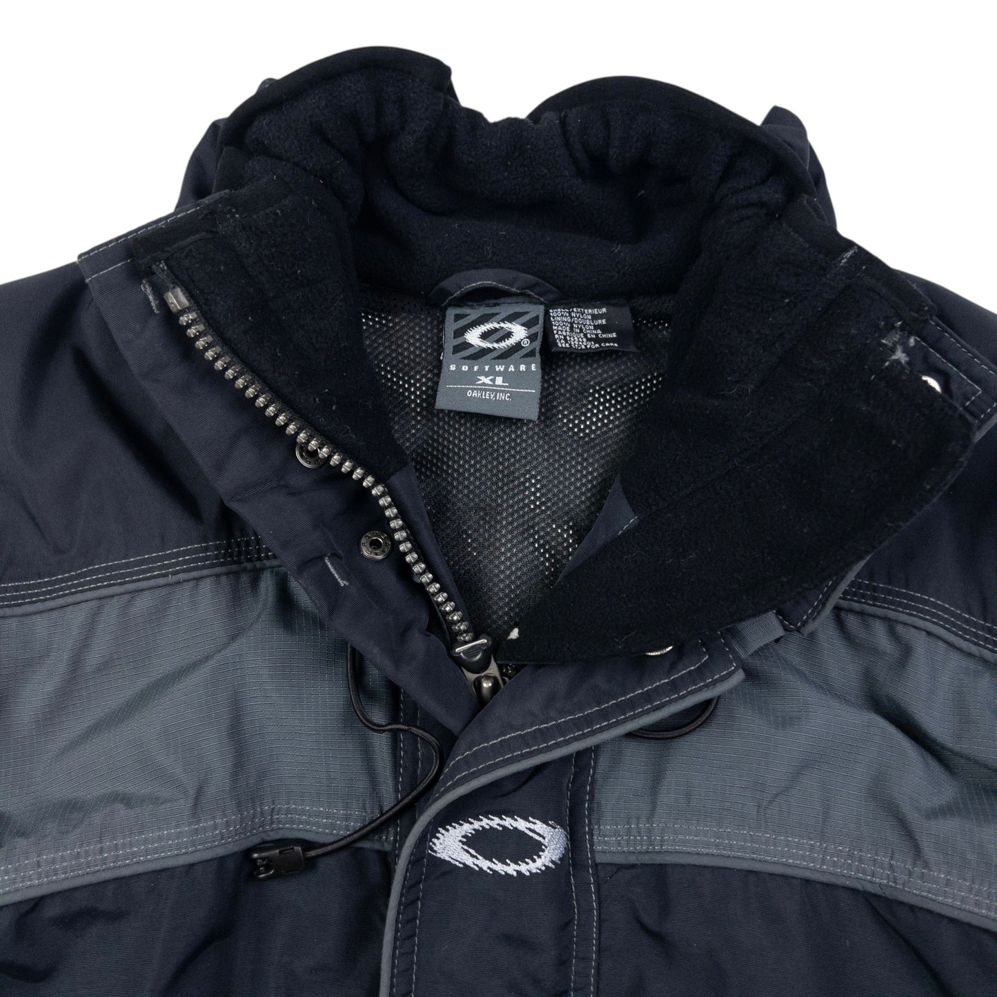 Vintage Oakley Zip Up Snowboarding Jacket Size XL