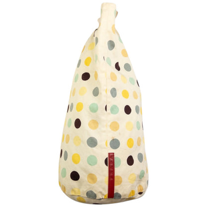 Vintage Prada Sport Polka Dot Convertible Tote Bag