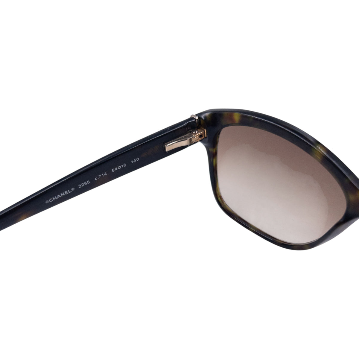 Vintage 2000s Chanel Tortoise Shell Sunglasses