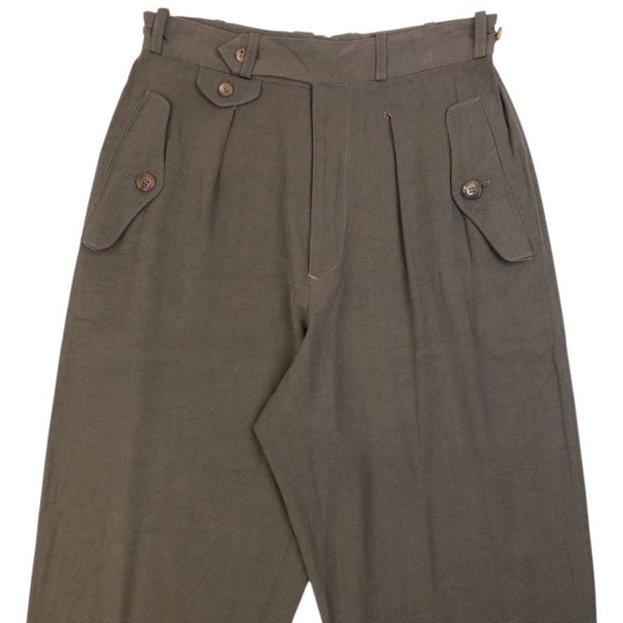 Vintage 2000s Yohji Yamamoto Pleated Trousers Size W27