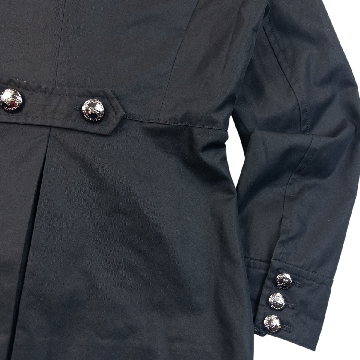 Vintage 2000s Burberry Blue Label Nova Check Lined Jacket in black, photo 6