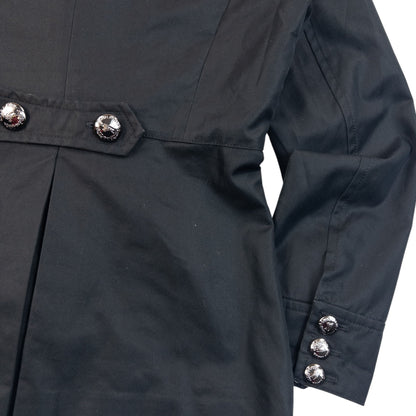 Vintage 2000s Burberry Blue Label Nova Check Lined Jacket in black, photo 6