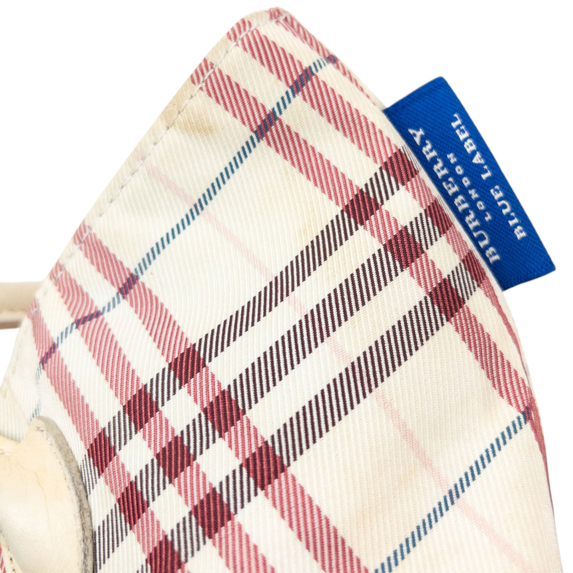 Vintage 2000s Burberry Blue Label Nova Check Handbag | Second Wave