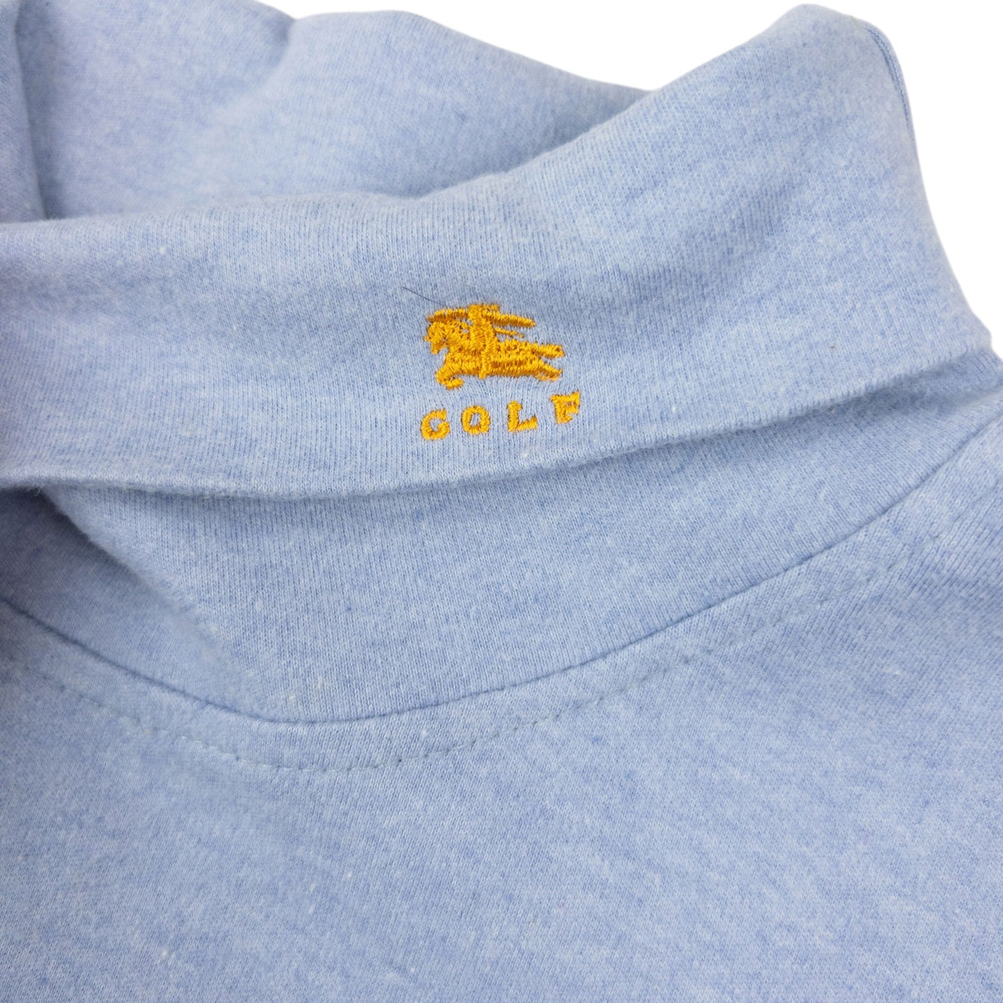 Vintage 90s Burberry Golf Turtleneck Jumper Size XL