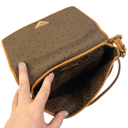 Vintage 90s YSL Yves Saint Laurent Leather Shoulder Bag