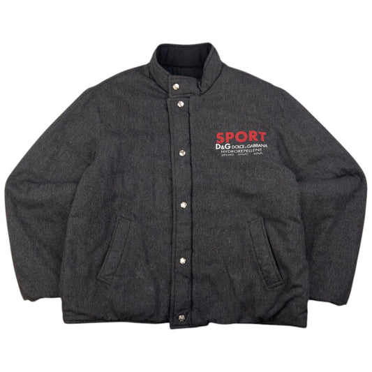 Vintage Dolce & Gabbana Sport Reversible Padded Jacket Size XL