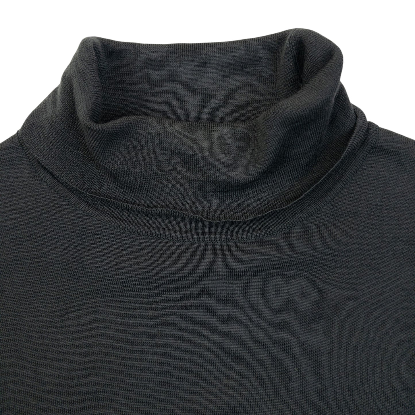 Vintage 2000s Issey Miyake White Label Turtleneck Jumper Size S