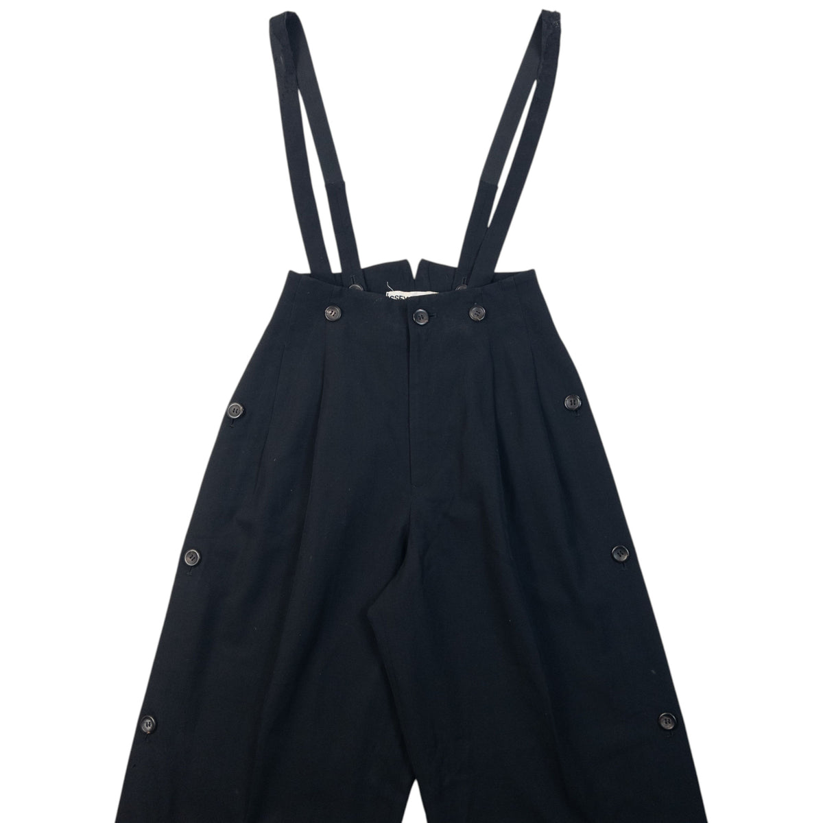 Vintage 90s Issey Miyake Button Suspender Trousers Size W25