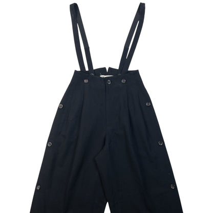 Vintage 90s Issey Miyake Button Suspender Trousers Size W25