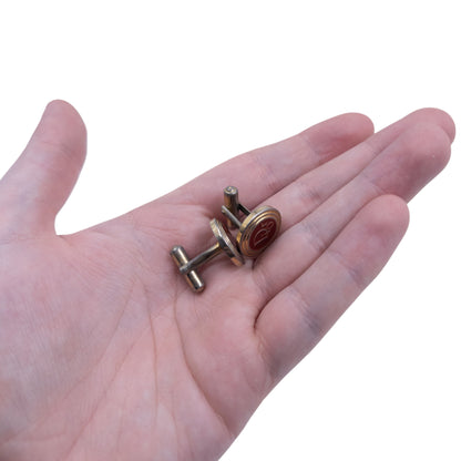 Vintage 90s Dior Embossed Cufflinks