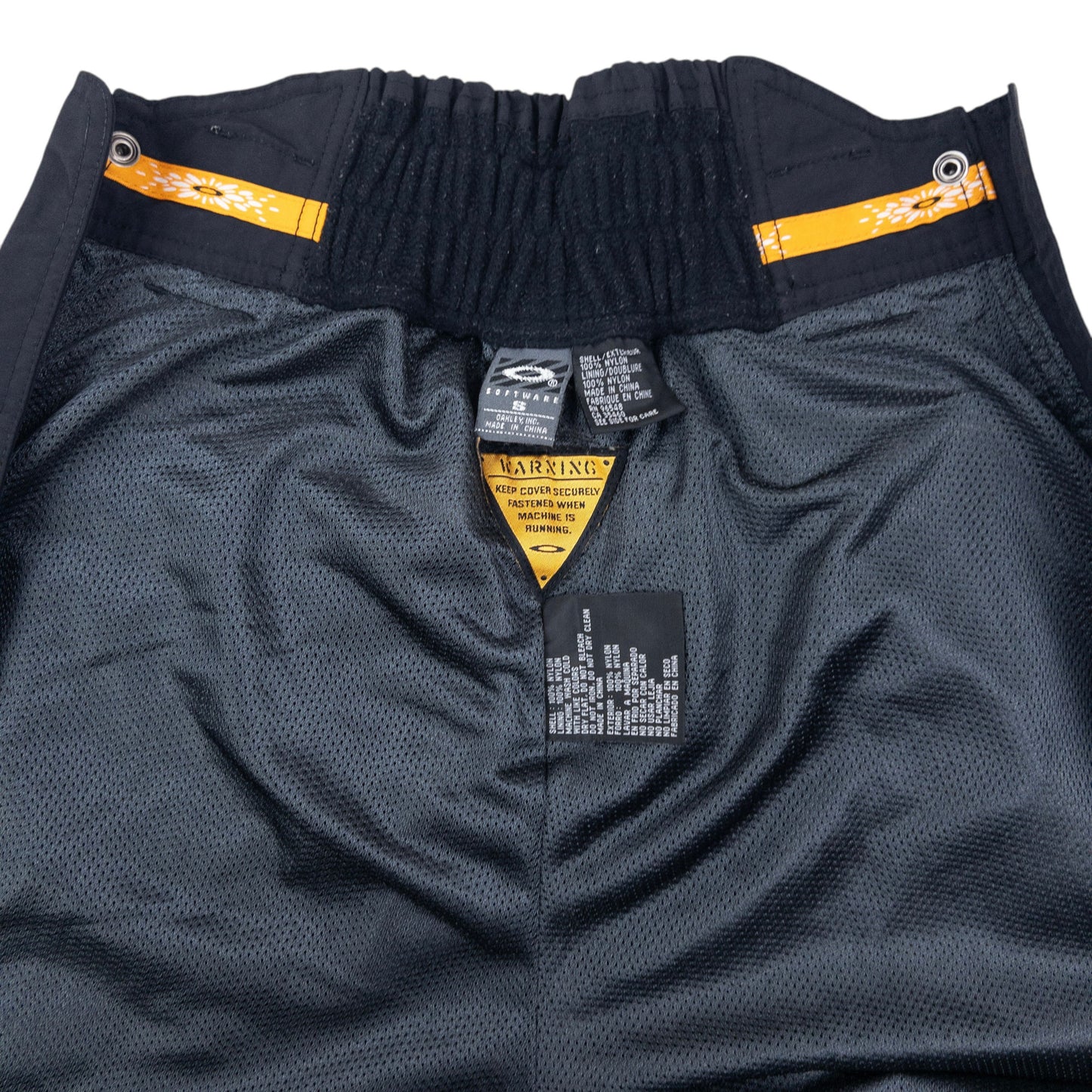 Vintage Oakley Full Zip Snowboarding Trousers Size S