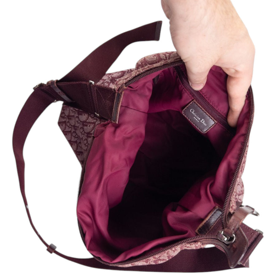 Vintage Dior Monogram Crossbody Bag