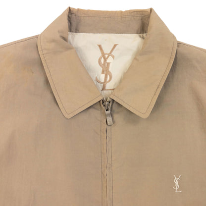 Vintage 90s YSL Yves Saint Laurent Harrington Jacket Size L