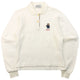 Vintage 90s Burberry Nautical Bear Long Sleeve Polo Shirt Womens Size S