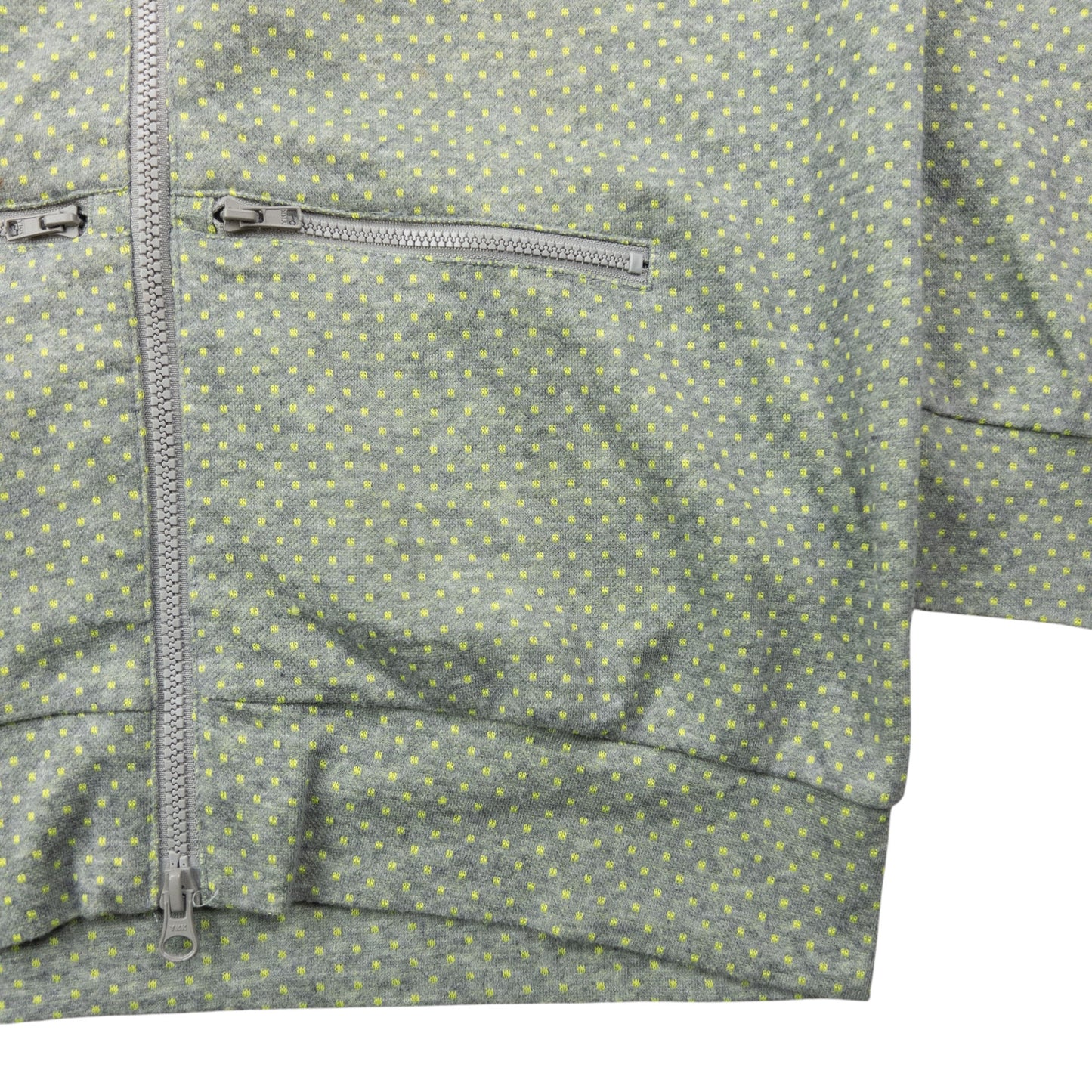 Vintage 2000s Mercibeaucoup By Issey Miyake Polka Dot Full Zip Hoodie Size M