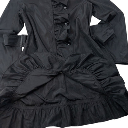 Vintage Dolce & Gabbana Belt Waist Ruffle Jacket Womens Size M