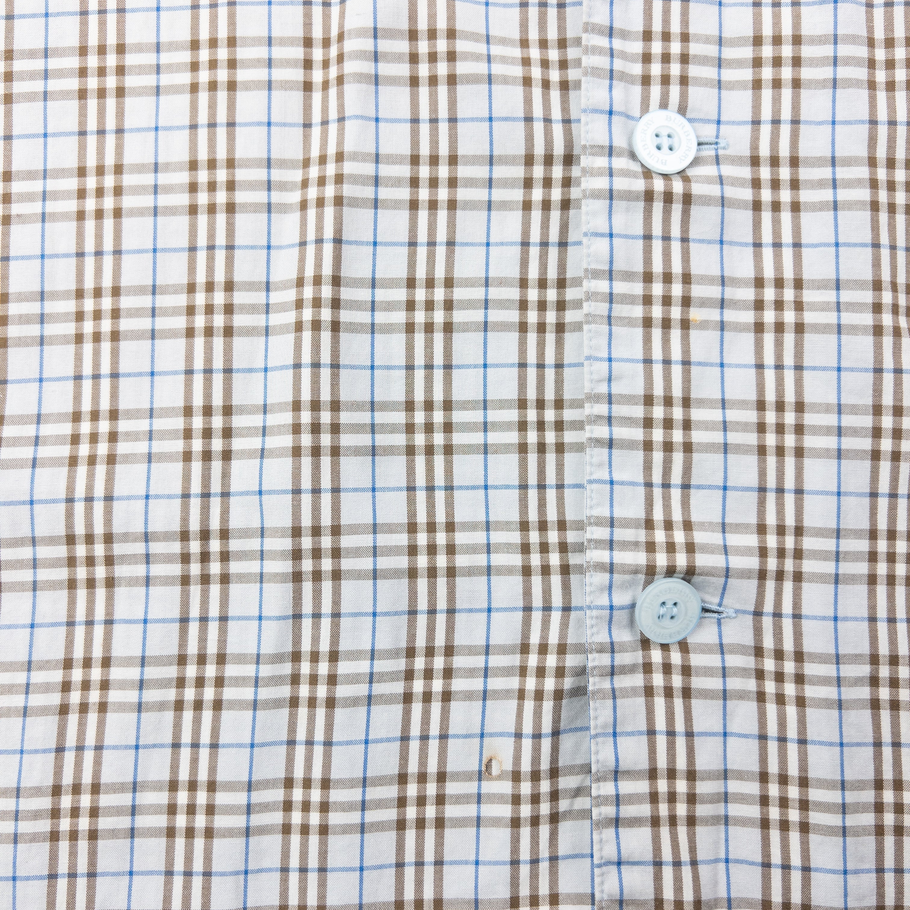 Vintage 2000s Burberry Nova Check Long Sleeve Button Up Shirt Size M