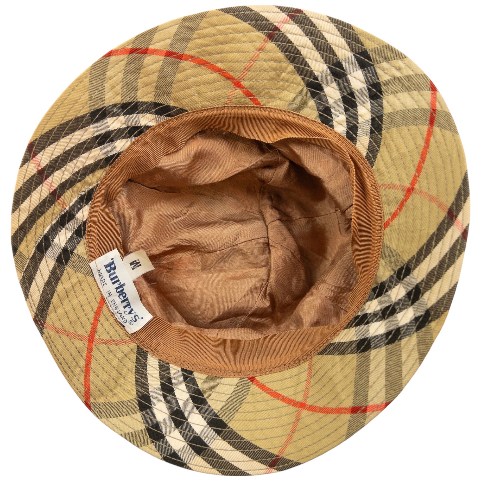 Burberry バーバリー　バケットハット　ノバチェック　ベージュ BURBERRY(バーバリー) / バケットハット/XL/コットン/ベージュ