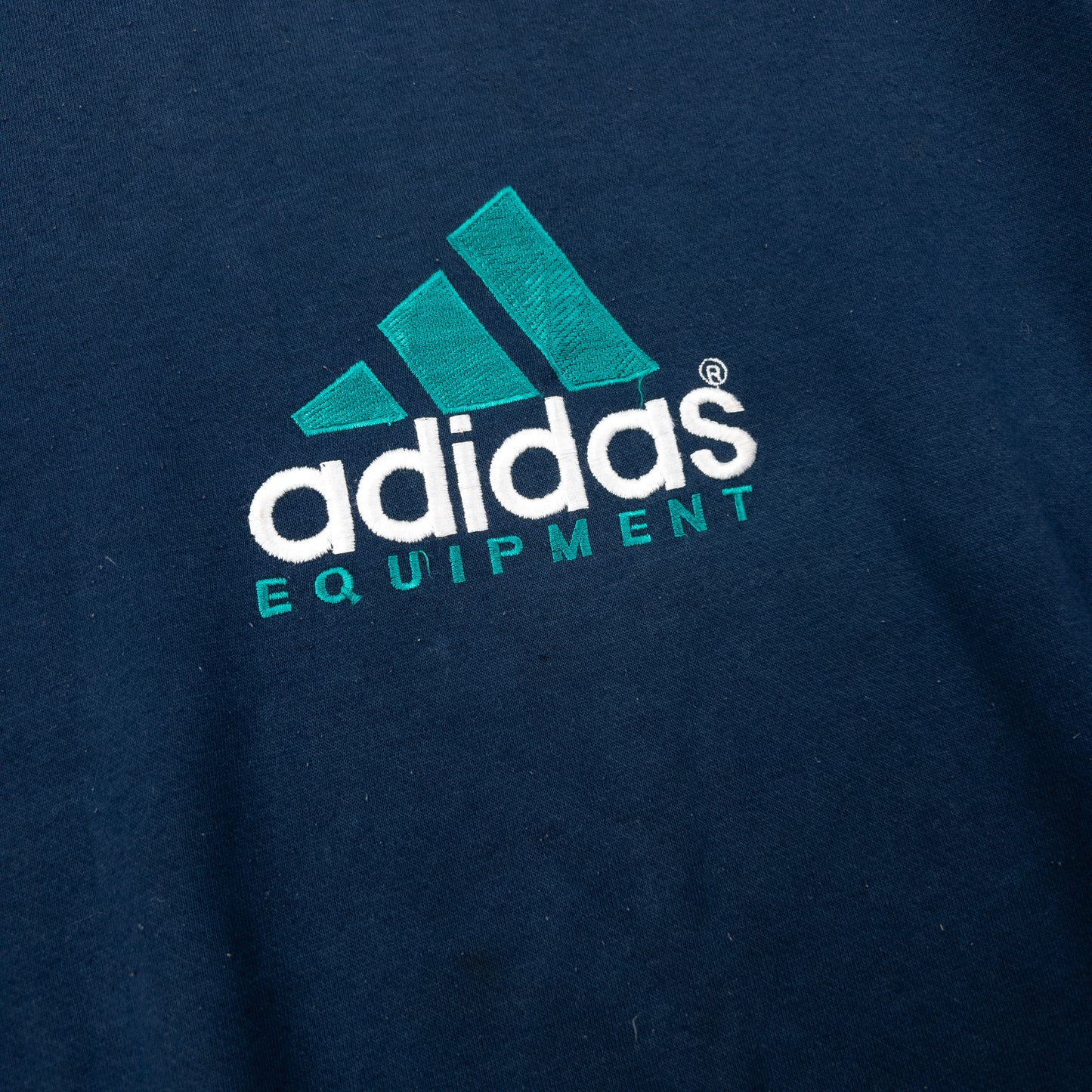 Vintage 90s Adidas Equiptment Embroidered Sweatshirt Size S