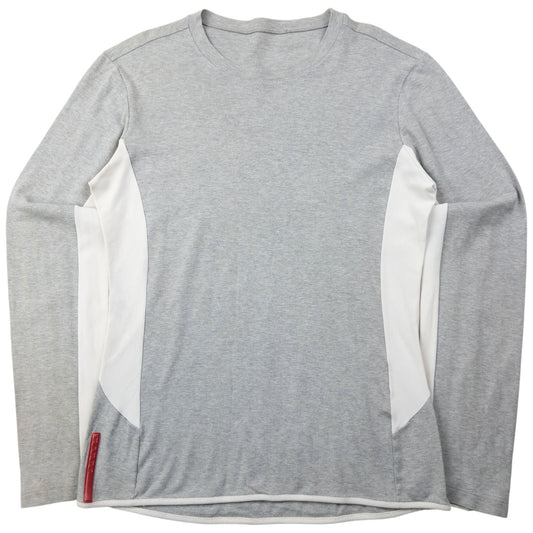 Vintage 2000s Prada Sport Long Sleeve T Shirt Womens Size M