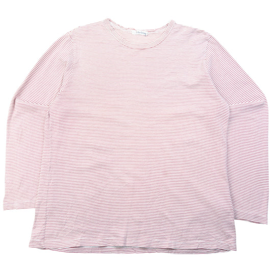 Vintage 90s Yohji Yamamoto Striped Long Sleeve T Shirt Womens Size S