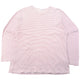 Vintage 90s Yohji Yamamoto Striped Long Sleeve T Shirt Womens Size S