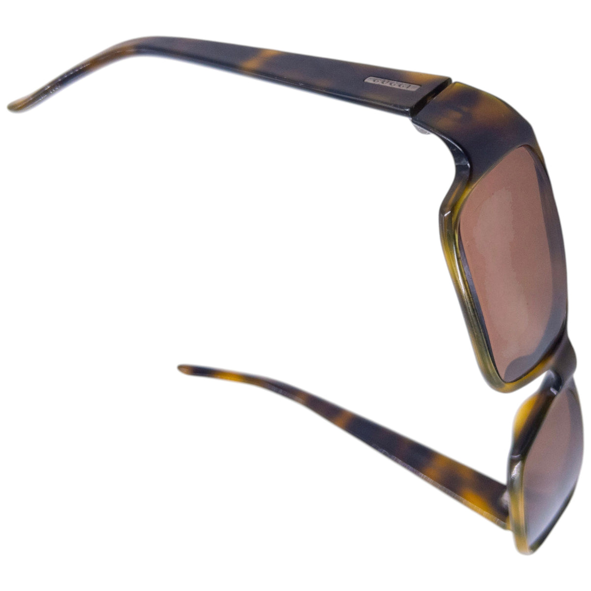 Vintage 2000s Gucci By Tom Ford Tortoise Shell Sunglasses