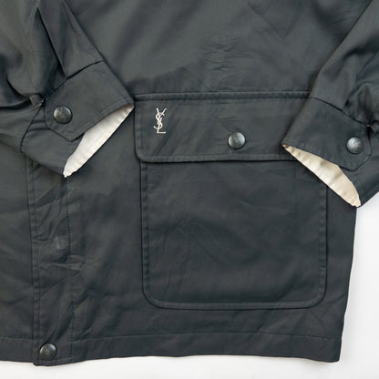 Vintage 90s YSL Yves Saint Laurent Reversible Jacket Size XL