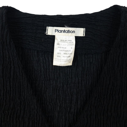 Vintage 90s Plantation By Issey Miyake Crinkle Cardigan Size M