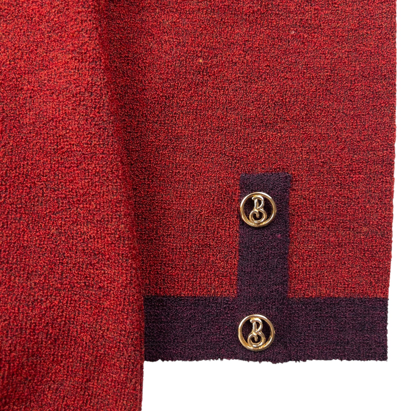 Vintage 90s Burberry Wool Cardigan Womens Size XL
