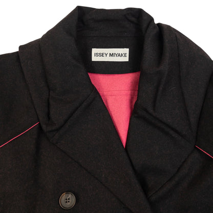 Vintage 2000s Issey Miyake Contrast Seam Jacket Womens Size L