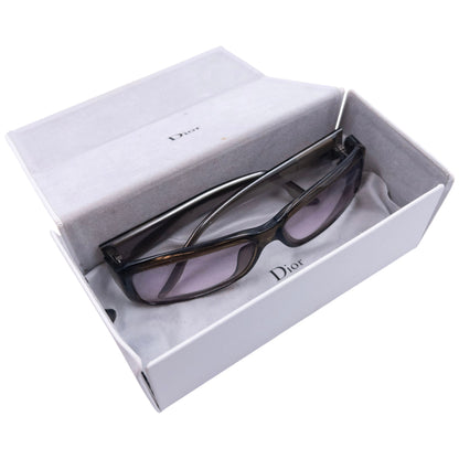 Vintage Dior zonnebril met strasssteentjes