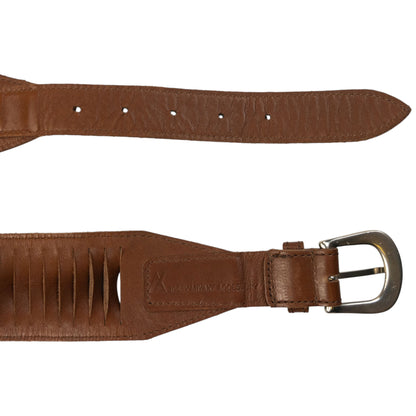 Vintage 2000s Issey Miyake Leather Belt Size M