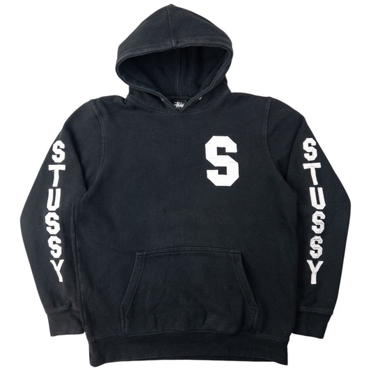 Vintage Stussy College Hoodie Size M