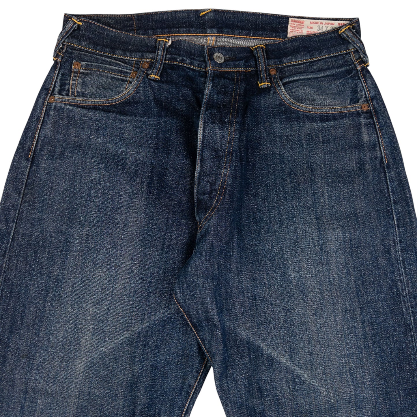 Vintage Evisu Painted Daicock Japanese Denim Jeans Size W32