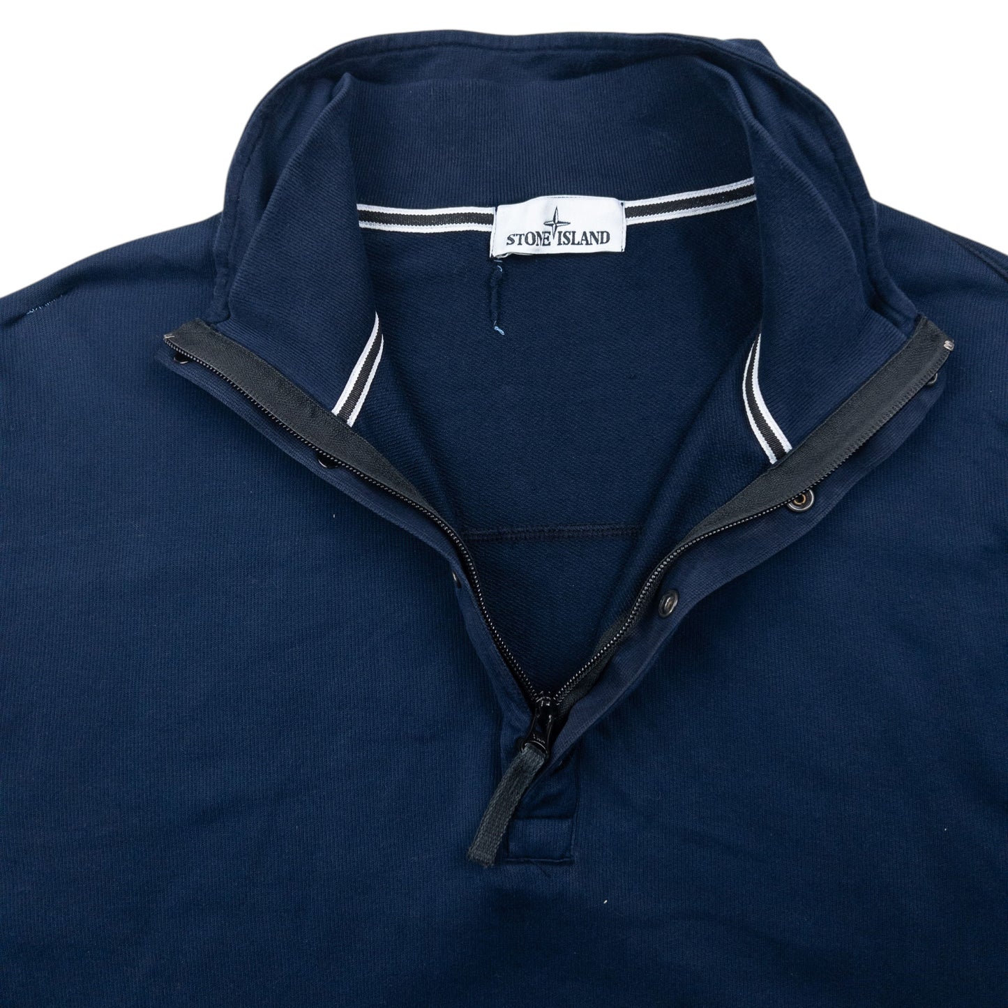 Vintage Stone Island Q Zip Sweatshirt Size XXL