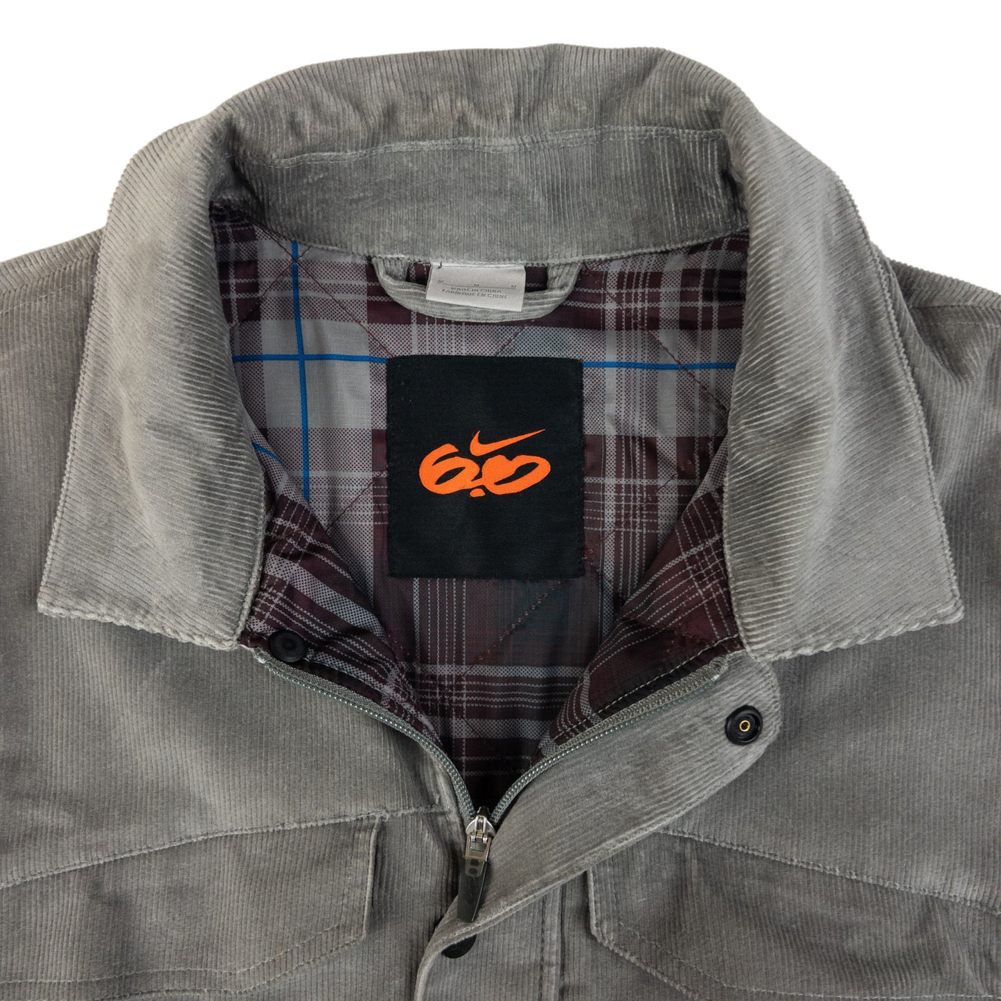Vintage Nike 6.0 Corduroy Zip Up Jacket Size L