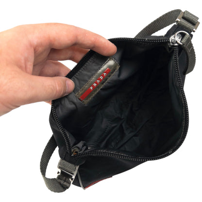 Vintage Prada Sport Mini Baguette Shoulder Bag