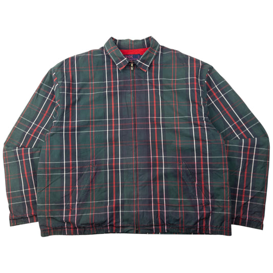 Vintage 90s Polo Ralph Lauren Fleece Lined Checkered Jacket Size L