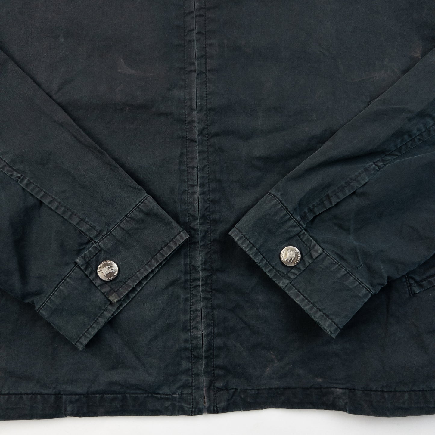 Vintage Burberry Zip Up Jacket Size M