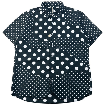 Vintage 2000s Frapbois By Issey Miyake Polka Dot Button Up Shirt Size S