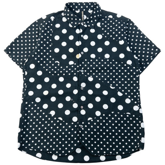 Vintage 2000s Frapbois By Issey Miyake Polka Dot Button Up Shirt Size S